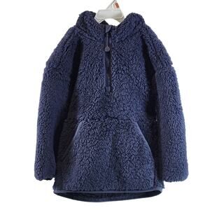 All in Motion Kids 1/2 Zip Pullover w Hood, Size XS (4/5), Purple, NWT
